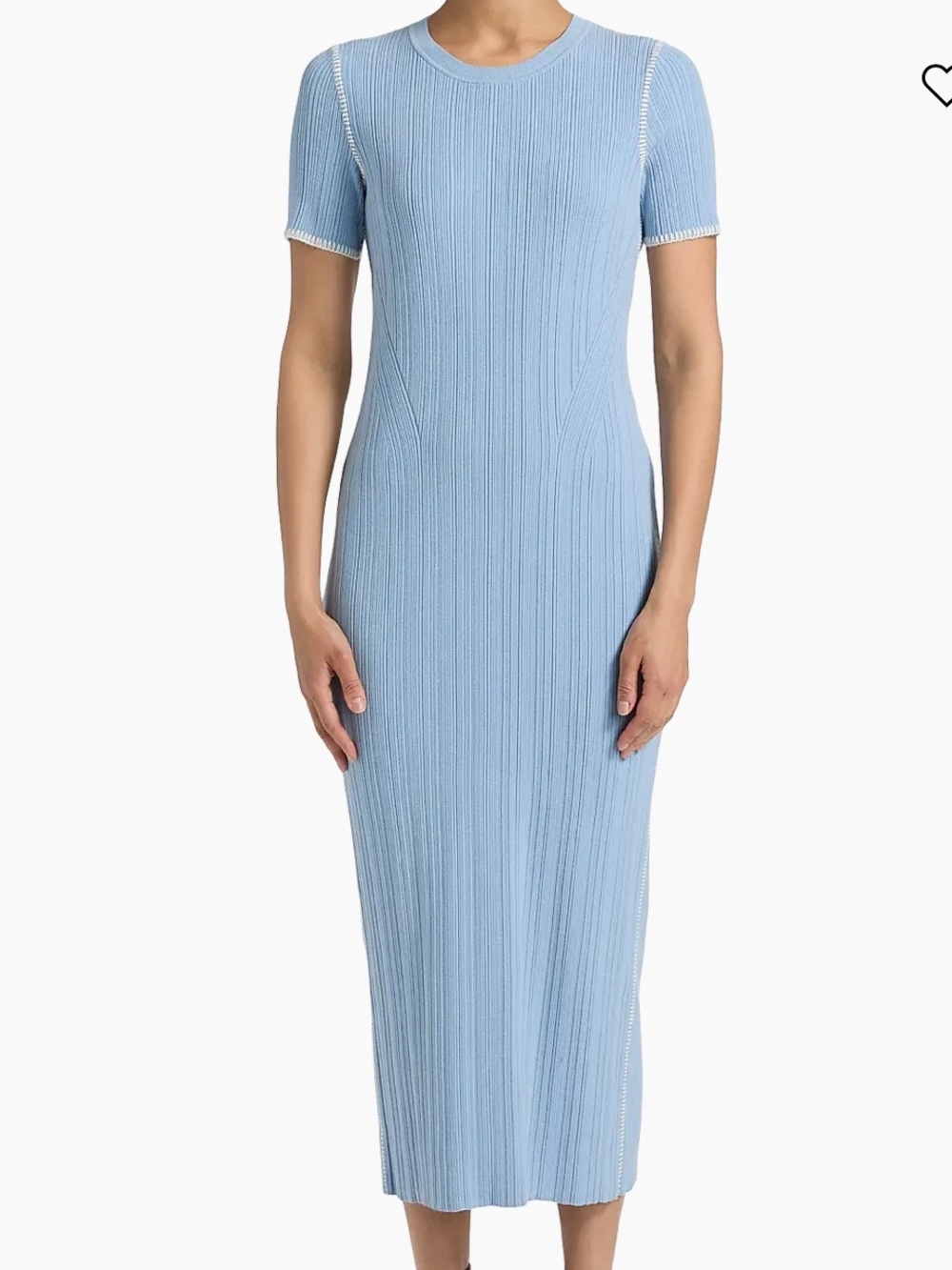 Rag & Bone Harper Rib-Knit Midi-Dress - Picture 3 of 7